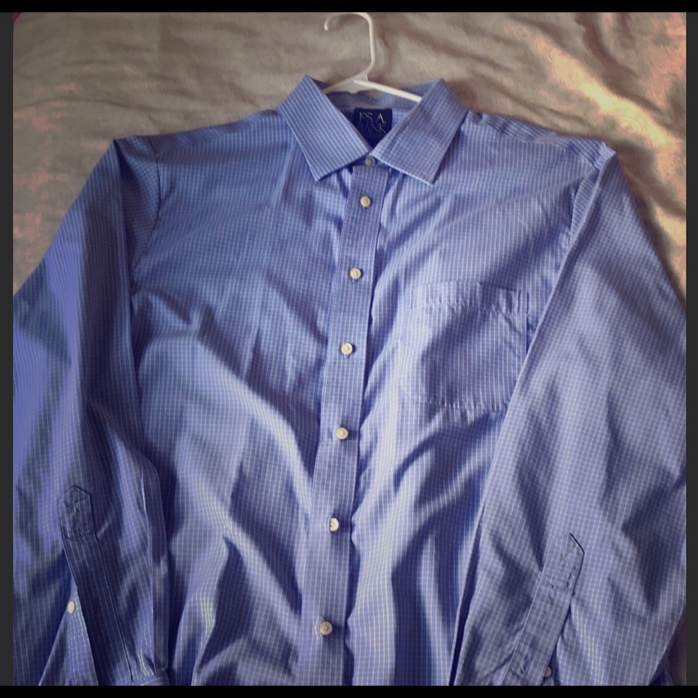 Jos. A. Bank Mens Long Sleeve Button Down